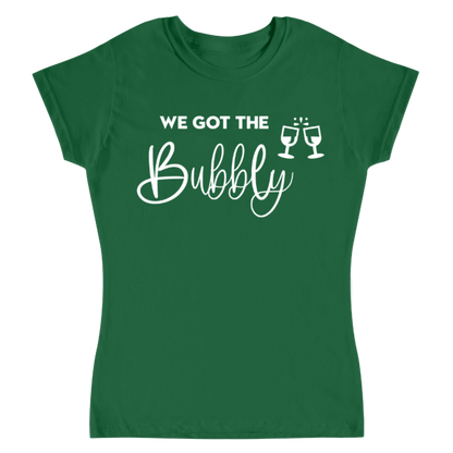 camiseta verde oscuro despedida de soltera
