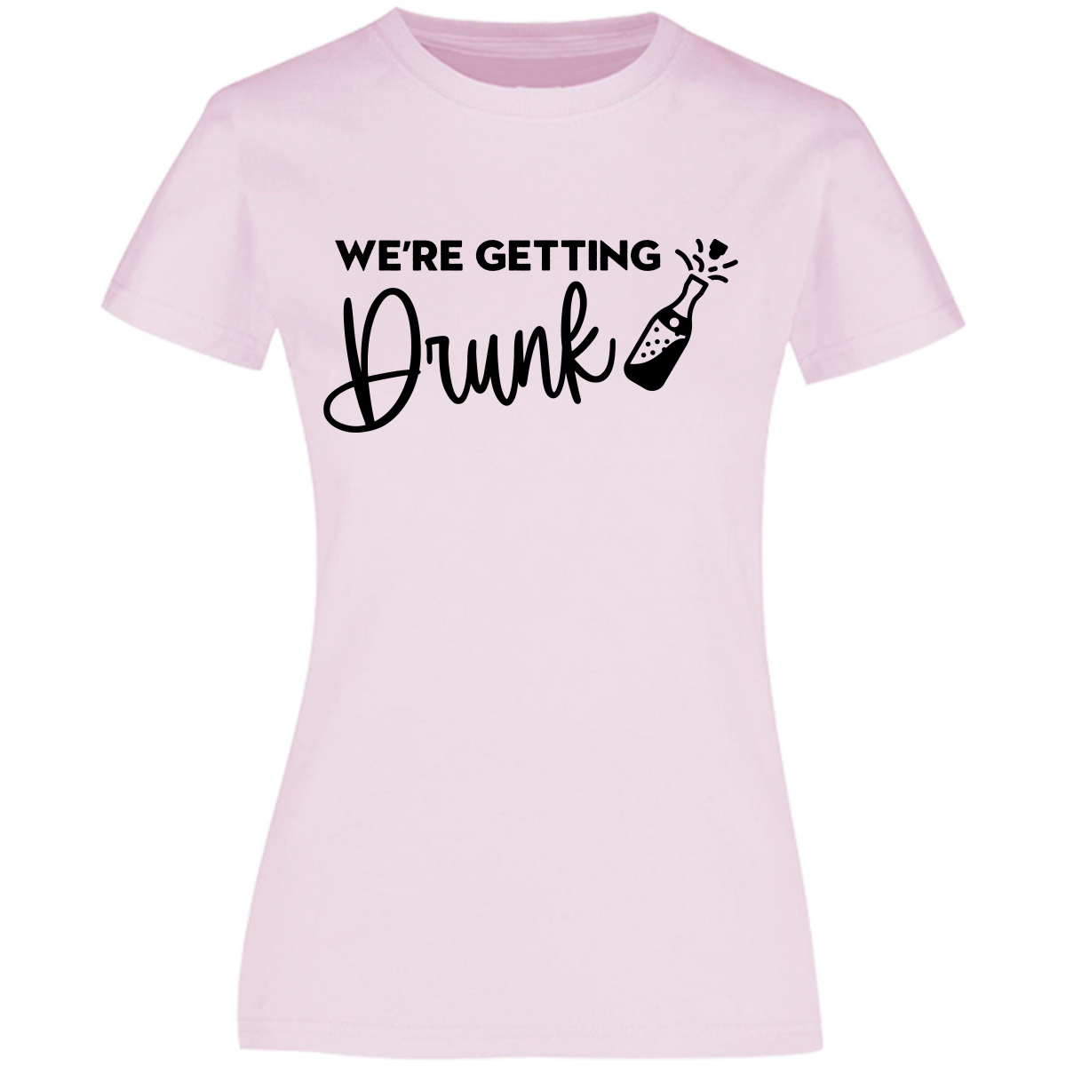 Playera Silhouette | Despedida de Soltera - We are getting drunk