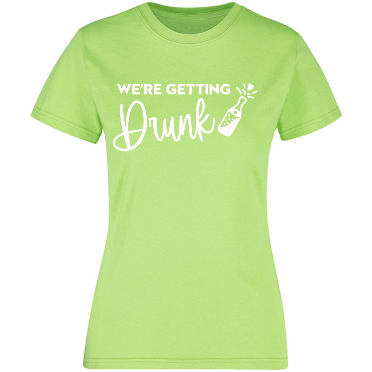 Playera Silhouette | Despedida de Soltera - We are getting drunk