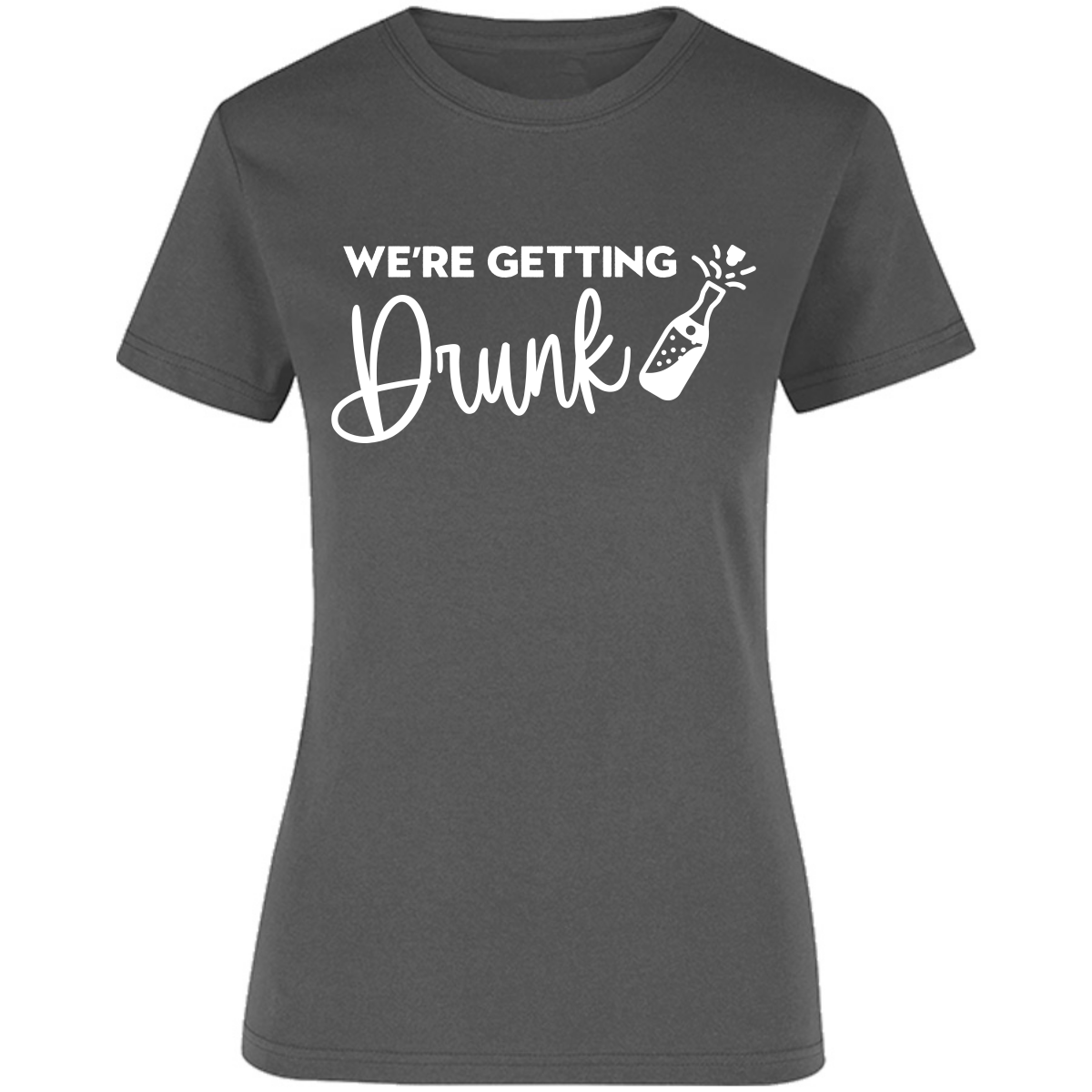 Playera Silhouette | Despedida de Soltera - We are getting drunk