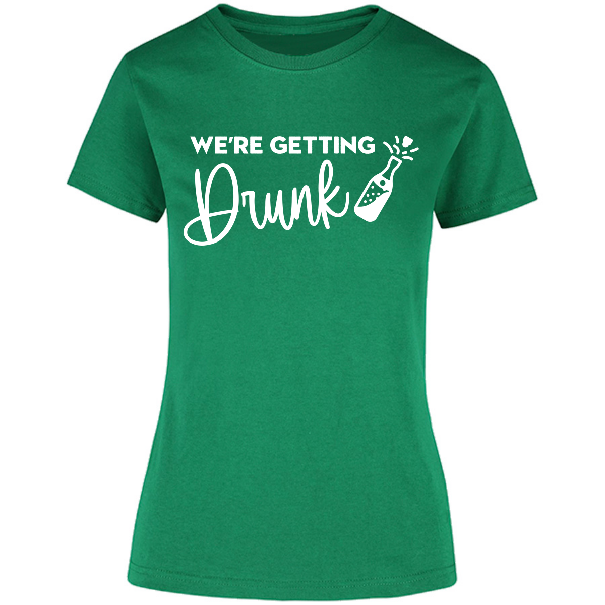 Playera Silhouette | Despedida de Soltera - We are getting drunk