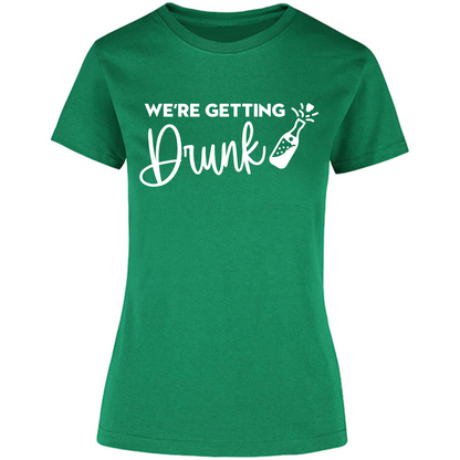 Playera Silhouette | Despedida de Soltera - We are getting drunk