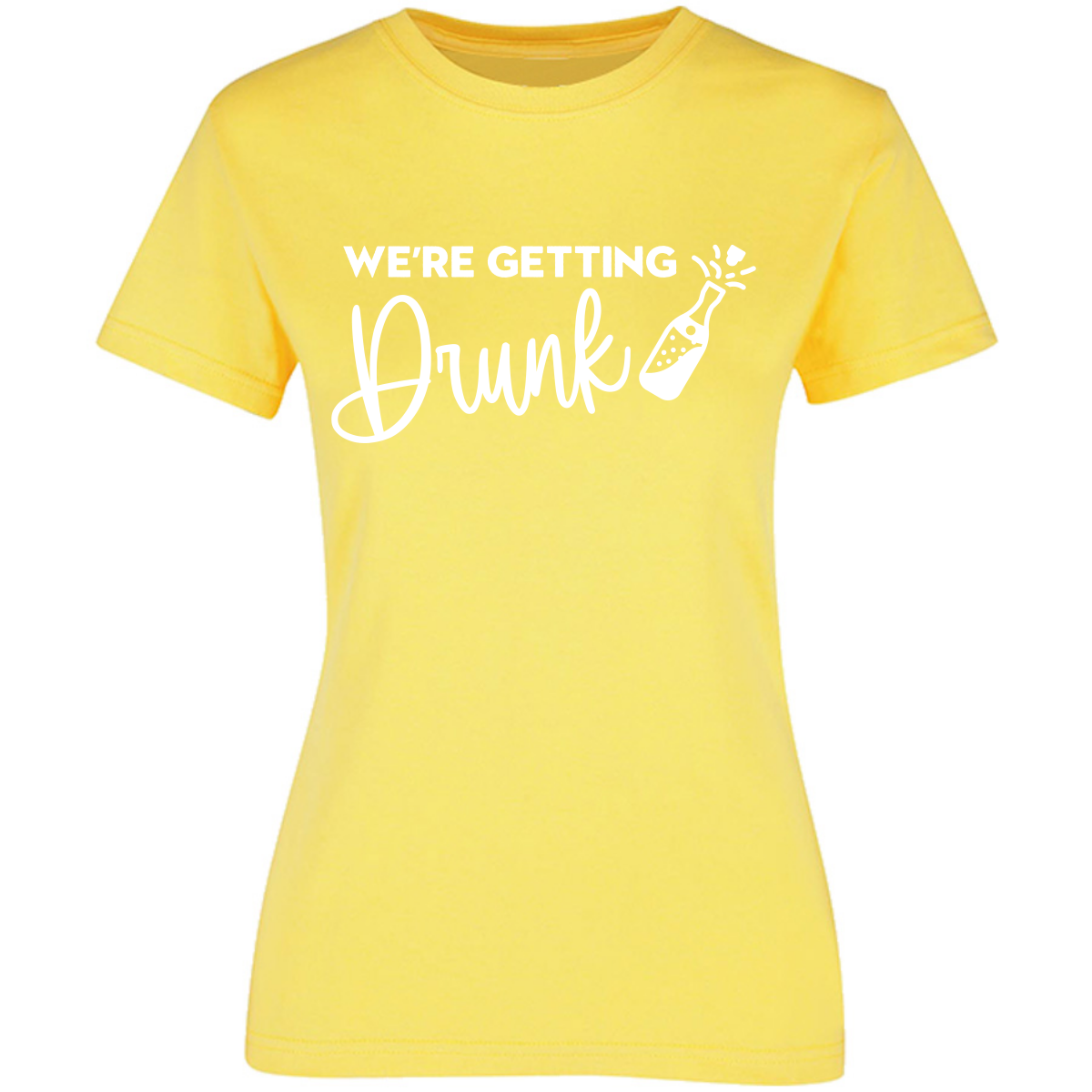 Playera Silhouette | Despedida de Soltera - We are getting drunk