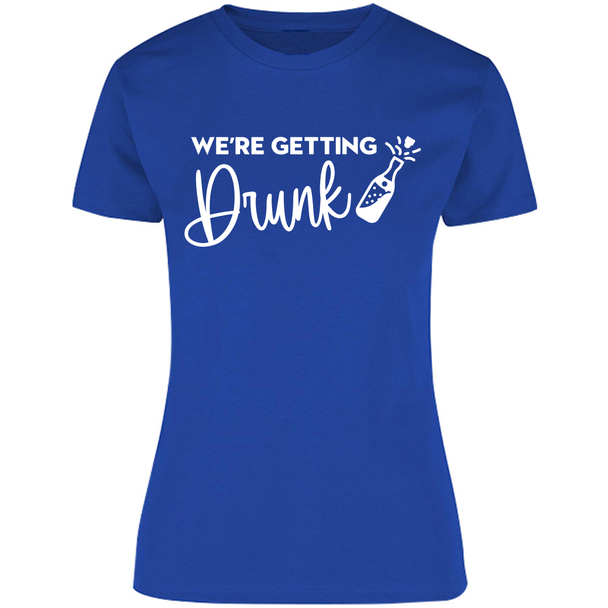 Playera Silhouette | Despedida de Soltera - We are getting drunk