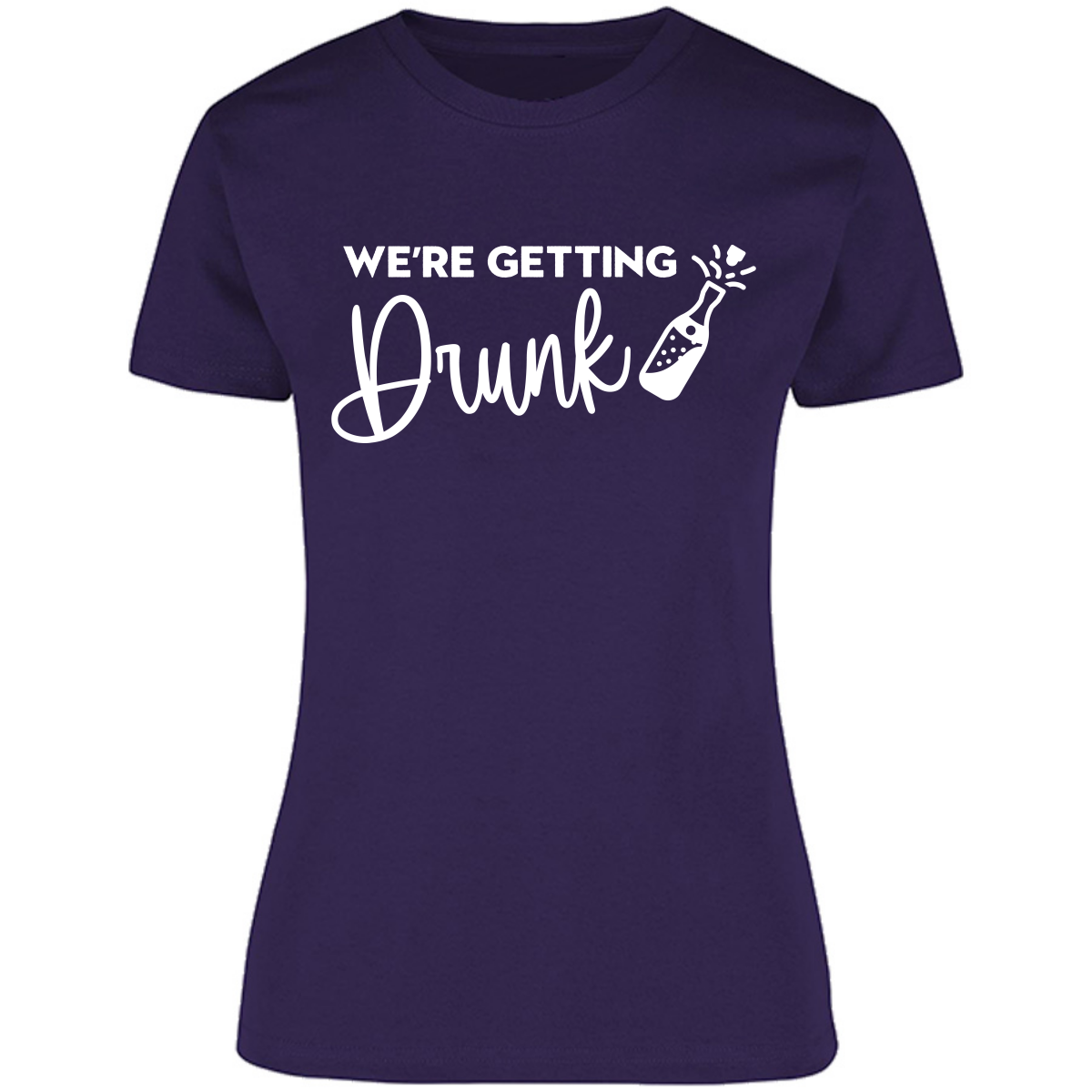 Playera Silhouette | Despedida de Soltera - We are getting drunk