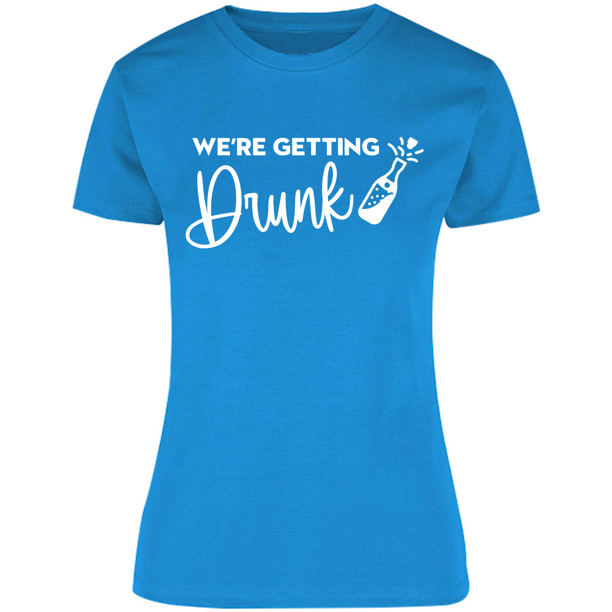 Playera Silhouette | Despedida de Soltera - We are getting drunk